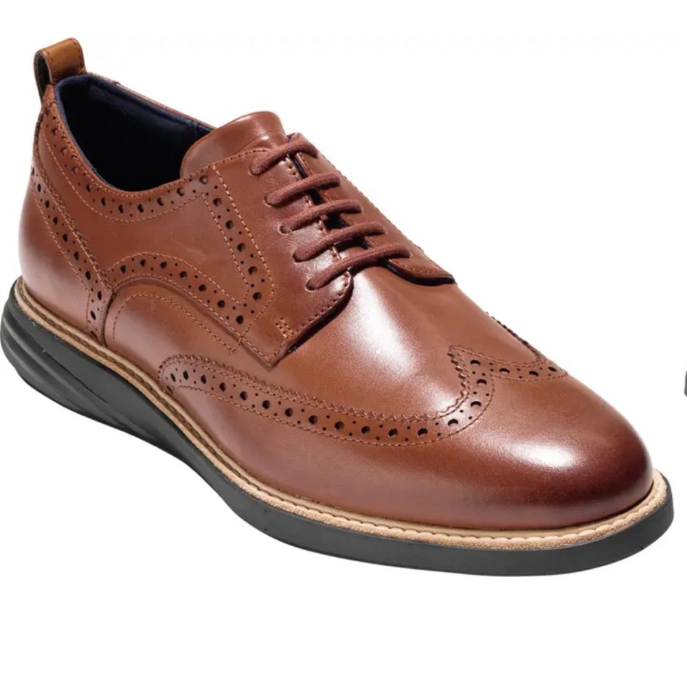 GrandEvolution Wingtip Derby
COLE HAAN men’s dress shoes British Tan color